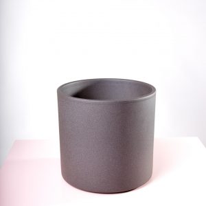 Vaso decorativo para plantas Maceo sand L antracite