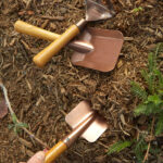 Kit ferramentas jardinagem - pás e ancinho