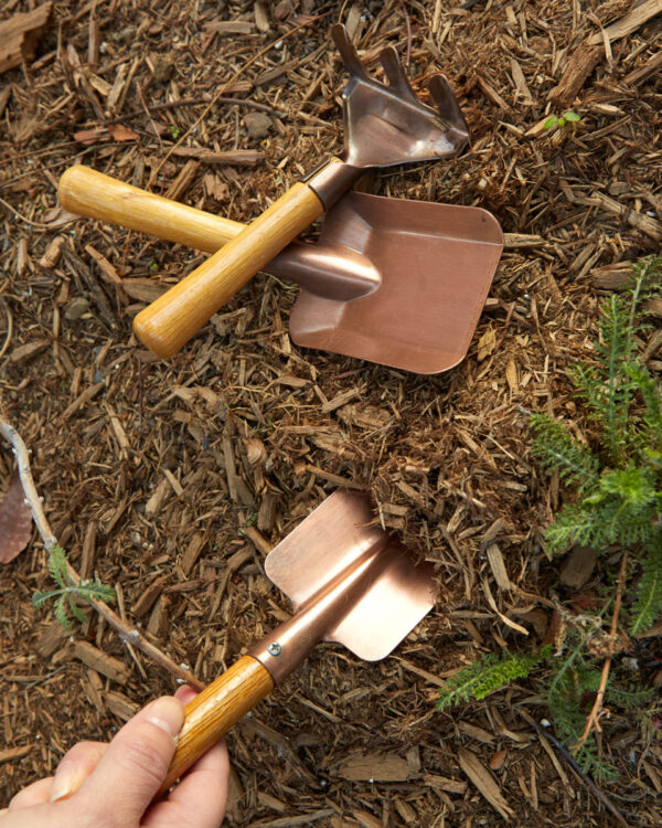 Kit ferramentas jardinagem - pás e ancinho