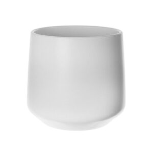 Vaso cachepot Puglia cerâmica branco